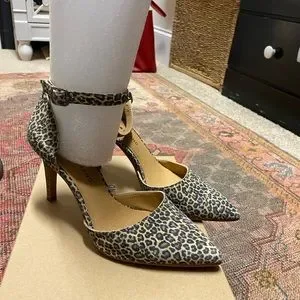 Lucky LK -Tukko Persian leopard neutral animal print heels